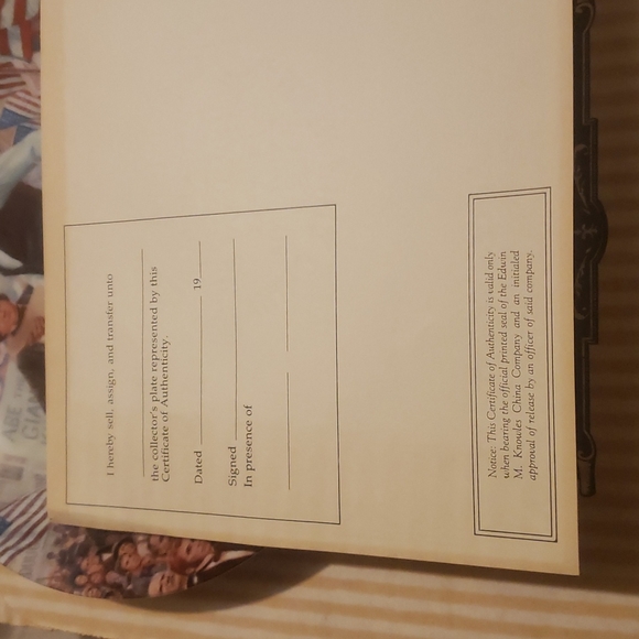 THE LINCOLN- DOUGLAS DEBATES COLLECTOR PLATE - Picture 4 of 6